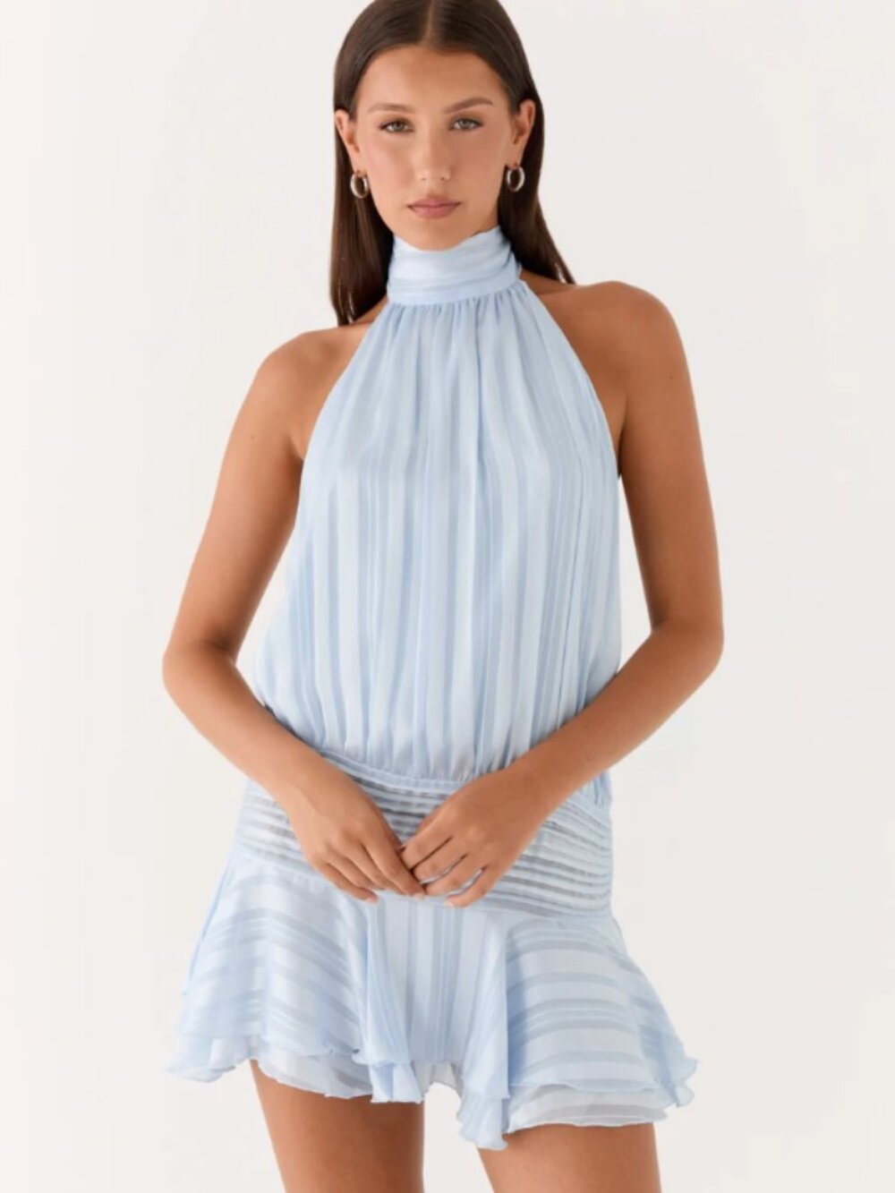 Peppermayo Willow Chiffon Mini Dress